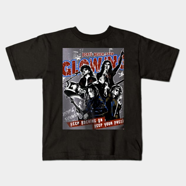 GLOWING Kids T-Shirt by GALORIYA